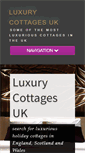 Mobile Screenshot of luxurycottages-uk.com